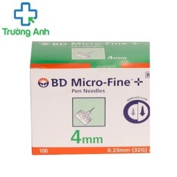 Kim tiêm cho đầu bút tiêm Insulin - Microfine BD 4mm - Của Mỹ
