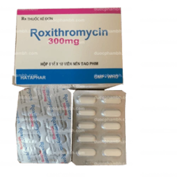 Roxithromycin 300mg Hataphar - Thuốc điều trị nhiễm trùng hiệu quả