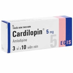 Cardilopin 5mg Egis - Thuốc điều trị cao huyết áp hiệu quả