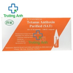 Huyết thanh kháng nọc rắn hổ đất tinh chế (SAV) của Viện Vắc Xin Và Sinh Phẩm Y Tế - IVAC