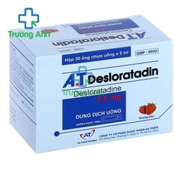 A.T Desloratadin (chai 100ml) - Thuốc chống dị ứng hiệu quả