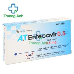 A.T Entecavir 0,5mg - Thuốc điều trị viêm gan B hiệu quả