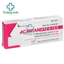 Acantan HTZ 8-12.5 - Thuốc điều trị tăng huyết áp hiệu quả
