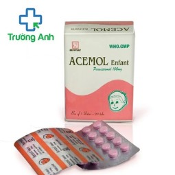 Acemol Enfant - Giúp giảm đau nhanh, hạ sốt của NADYPHAR