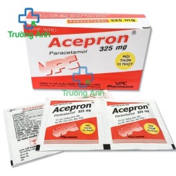 Acepron 325 mg - Thuốc giảm đau, hạ sốt của Dược phẩm Cửu Long