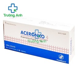 Aceronko 4mg - Thuốc chống đông máu hiệu quả của Pharbaco