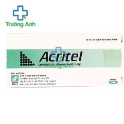 Acritel 5mg - Thuốc điều trị dị ứng hiệu quả
