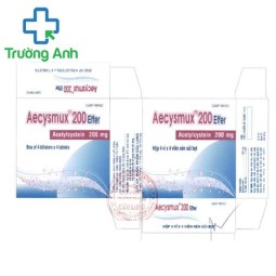 Aecysmux 200 Effer - Điều trị các bệnh đường hô hấp hiệu quả