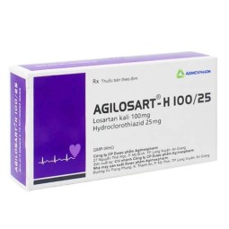 Agilosart-H 100/25 - Thuốc điều trị tăng huyết áp vô căn hiệu quả của Agimexpharm