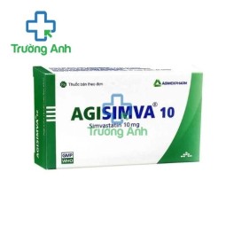 Agisimva 10 - Thuốc làm giảm nồng độ cholesterol hiệu quả