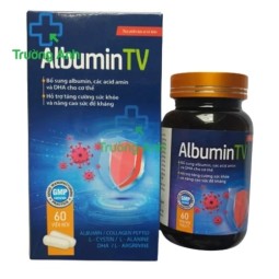 Albumin Tv - Giúp bổ sung Albumin, Acid amin và DHA hiệu quả