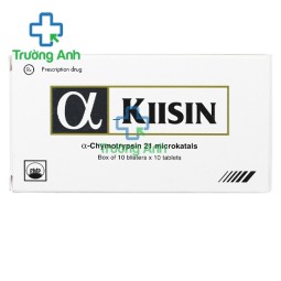 α-Kiisin (Alpha-Kiisin) - Thuốc chống phù nề, kháng viêm dạng men của Pymepharco