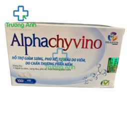 Alphachyvino Hebitech - Hỗ trợ giảm sưng, phù nề hiệu quả