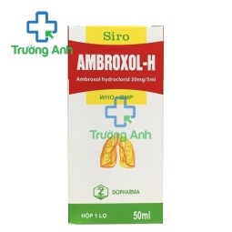 Ambroxol - H Dopharma - Thuốc điều trị viêm phế quản, hen phế quản hiệu quả
