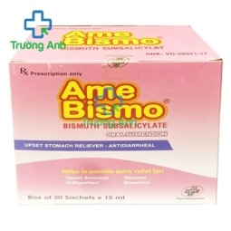 Amebismo OPV (20 gói 15ml) - Thuốc điều trị viêm loét dạ dày tá tràng hiệu quả