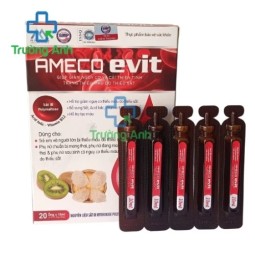 Ameco evit Vgas - Hỗ trợ bổ sung sắt, acid folic hiệu quả