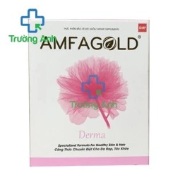 Amfagold Derma Ampharco - Viên uống hỗ trợ da đẹp, tóc khỏe