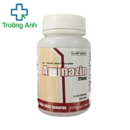 Aminazin 25 mg Danapha (Vỉ) - Thuốc điều trị tâm thần phân liệt hiệu quả