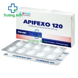 Apifexo 120 - Thuốc điều trị viêm mũi dị ứng theo mùa hiệu quả của Apimed