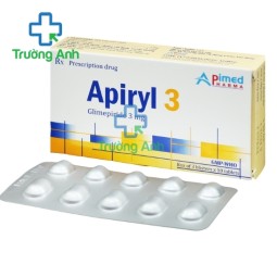 Apiryl 3 - Thuốc điều trị đường huyết của Apimed 