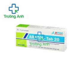 Arazol - Tab 20 - Thuốc điều trị trào ngược dạ dày thực quản hiệu quả của Apimed