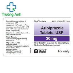 Aripiprazole 30mg Torrent - Thuốc điều trị tâm thần phân liệt hiệu quả