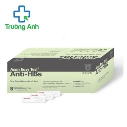 Asan Easy Test Anti-HBs (25 test) - Bộ xét nghiệm phát hiện kháng thể virus viêm gan B