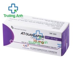 A.T Olanzapine ODT 10mg - Thuốc điều trị tâm thần phân liệt hiệu quả
