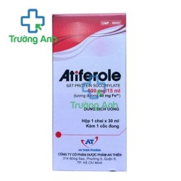 Atiferole - Giúp điều trị thiếu sắt và thiếu máu hiệu quả của An Thiên