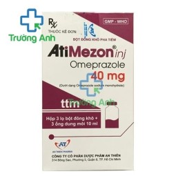 Atimezon Inj 40mg - Thuốc điều trị viêm loét dạ dày, tá tràng hiệu quả