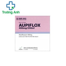 Aupiflox 400mg/250ml - Thuốc điều trị nhiễm khuẩn của Amvipharm