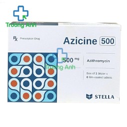 Azicine 500mg Stella - Thuốc điều trị nhiễm khuẩn hiệu quả