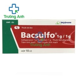 Bacsulfo 1g/1g - Thuốc điều trị bệnh nhiễm khuẩn của Imexpharm