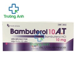 Bambuterol 10 A.T - Thuốc điều trị hen phế quản hiệu quả (10 hộp)