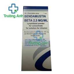 Bendamustin beta 2,5mg/ml - Thuốc điều trị bạch cầu lympho