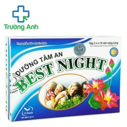 Dưỡng tâm an thần Best Night - Hỗ trợ điều hòa giấc ngủ hiệu quả 