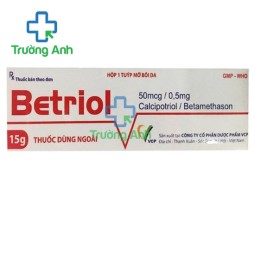 Betriol - Thuốc bôi da điều trị bệnh vảy nến hiệu quả của VCP