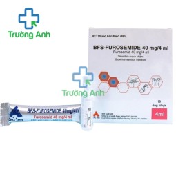BFS-Furosemide 40mg/4ml - Thuốc điều trị phù hiệu quả của CPC1 Hà Nội