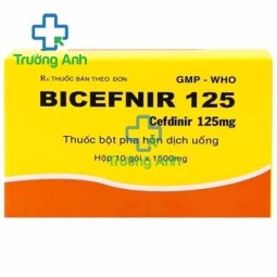 Bicefnir 125 - Thuốc điều trị nhiễm khuẩn thể nhẹ của VIDIPHA