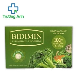Bidimin vỉ (20 viên) - Hỗ trợ phòng ngừa u xơ, ung thư tiền liệt tuyến hiệu quả