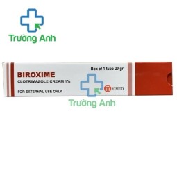 Biroxime Cream - Kem điều trị nhiễm nấm ngoài da hiệu quả của AGIO (10 hộp)