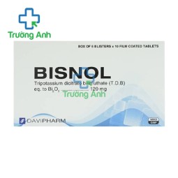 BISNOL Davipharm - Thuốc điều trị viêm loét dạ dày - tá tràng