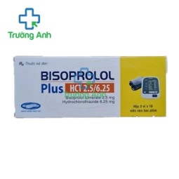Bisoprolol Plus HCT 2.5/6.25 - Thuốc điều trị tăng huyết áp hiệu quả