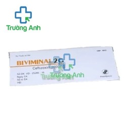 Biviminal 2g Pharbaco - Thuốc điều trị nhiễm khuẩn hiệu quả