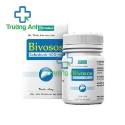 Bivosos 400mg BV Pharma - Thuốc điều trị viêm gan C hiệu quả