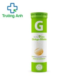 Bonavidea Ginkgo Biloba - Viên sủi giúp cải thiện tuần hoàn máu hiệu quả của Đức
