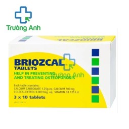 Briozcal - Thuốc giúp phòng và điều trị loãng xương hiệu quả của Úc