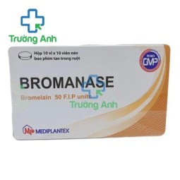 Bromanase - Thuốc điều trị phù nề, sưng, viêm hiệu quả của Mediplantex