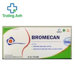 Bromecan Dolexphar - Hỗ trợ kháng viêm, giảm phù nề hiệu quả