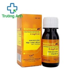 Bromhexine A.T chai - Giúp làm long đờm hiệu quả
